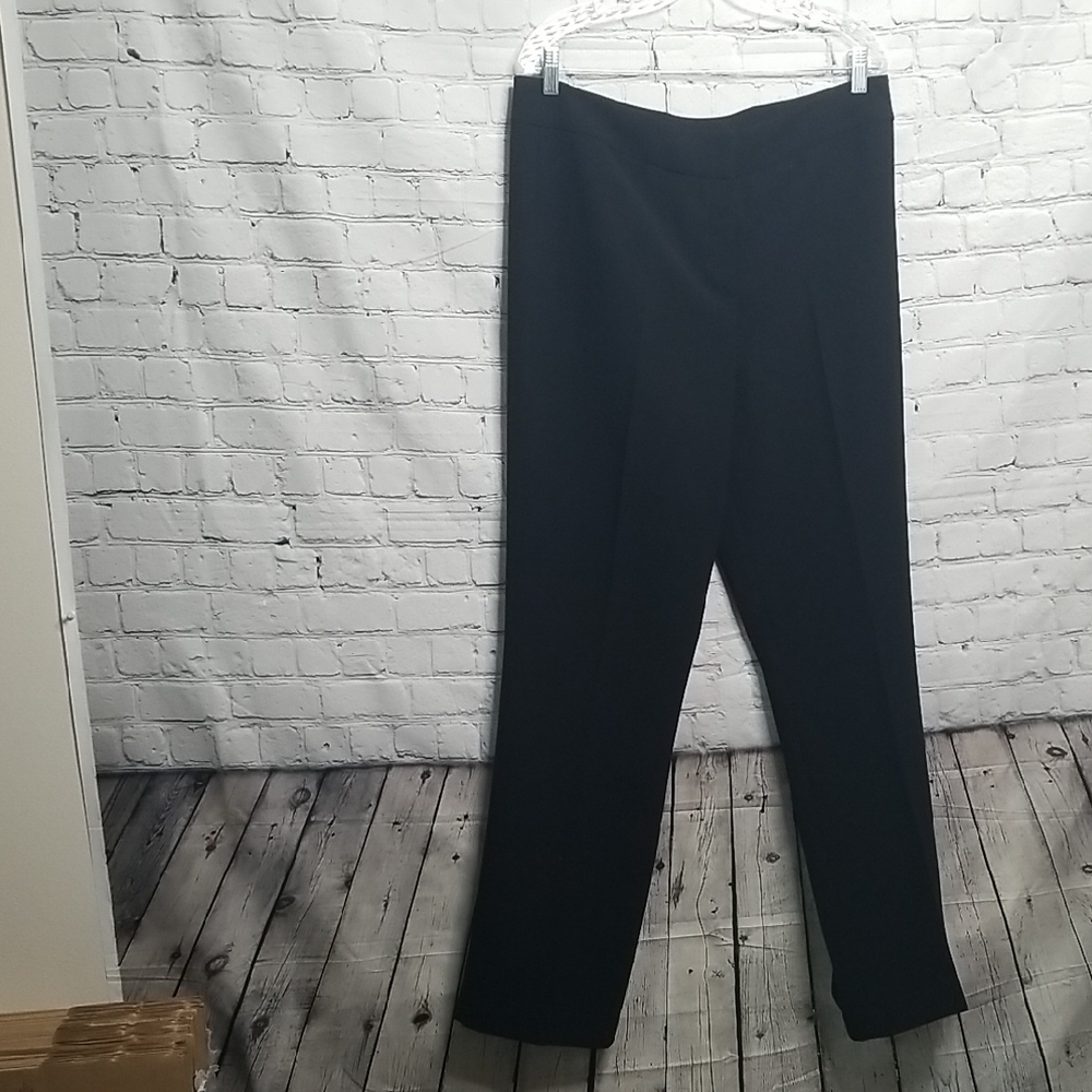 Black Straight Leg Pants Size 14